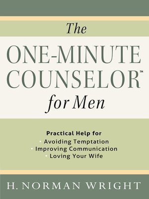 cover image of The One-Minute Counselor for Men